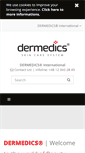 Mobile Screenshot of dermedics.com